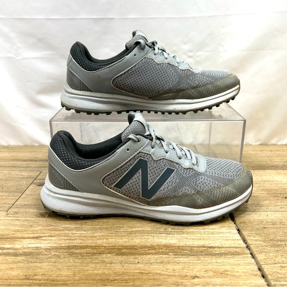 New Balance Breeze Golf Shoes NBG1801GR Grey‎ Spikeless Men’s Size 8.5 - Picture 1 of 8